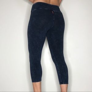 💛 Hard Tail Acid Wash Denim Colored Leggings 💛